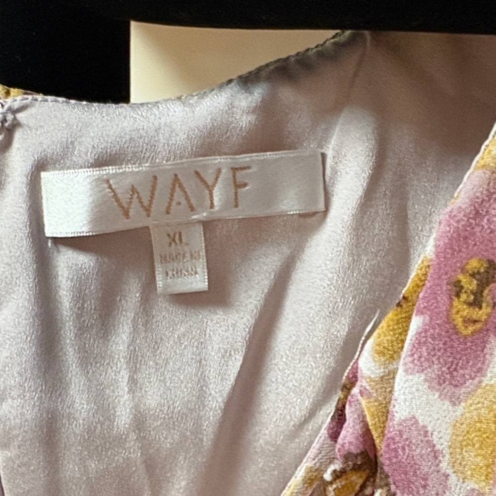 WAYF Ruffle Dress XL - Picture 2 of 11